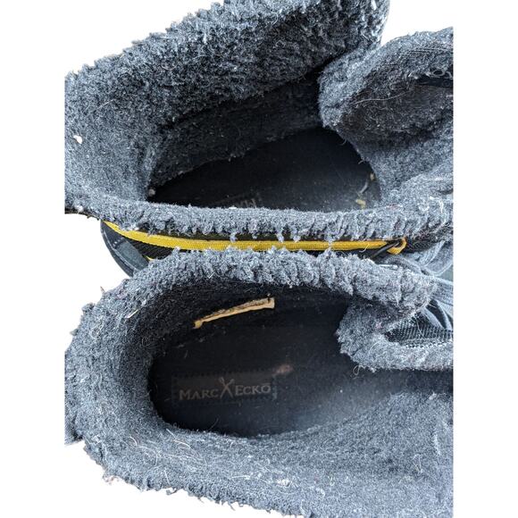 Marc Ecko Boots Mens 12 Cutty Harz Snow Faux Fur Insulated Winter Water Resist - Picture 11 of 14